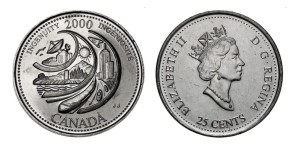 Kanada 25 c Ingenuity 2000
