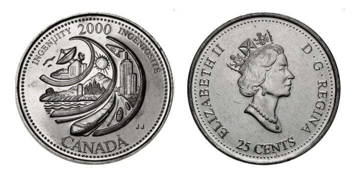 Kanada 25 c Ingenuity 2000