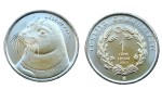 Turcja 1 lira Foka Mniszka śródziemnomorska 2013