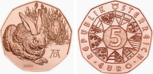 5 € Austria Królik 2016.jpg