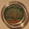 USA 25 c Connecticut 1999 KOLOR