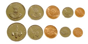 Zestaw menniczy TONGA x 5