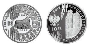 10 zł 150-lecie bankowości spółdzielczej w Polsce  2012