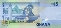 Ghana 5 cedis Pomnik 2007 P-38a 