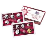 USA proof set Ag x 10 2000
