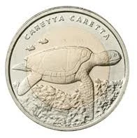 Turcja 1 lira Żółw 2009 