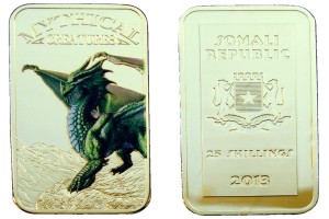 Somali 25 sch Mityczne stworzenia - Smok 2013