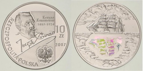 10 zł Konrad Korzeniowski 2007