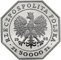 50000 zł 200 lat Orderu Virtuti Militari 1992