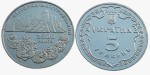 Ukraina 5 UAH Białogród Dniestrzański 2000