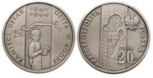 20 zł Getto Łódzkie 2004