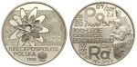 20 zł Odkrycie Polonu i Radu 1998
