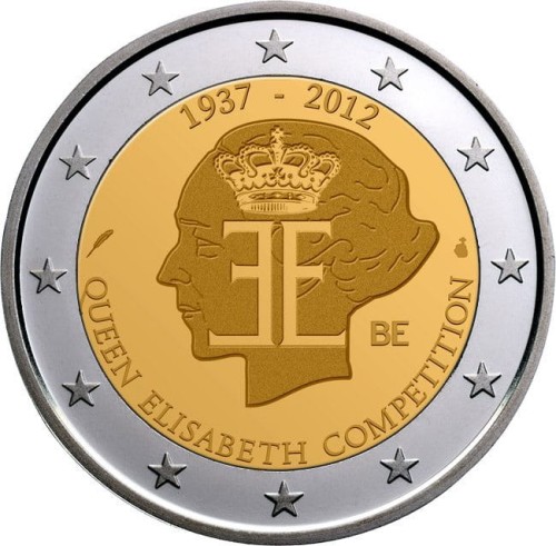 2 € Belgia 75 rocznica konkursu muzycznego 2012