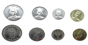 Zestaw menniczy Brunei x 4