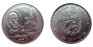 Kuba 25 c Alejandro Humboldt 1989