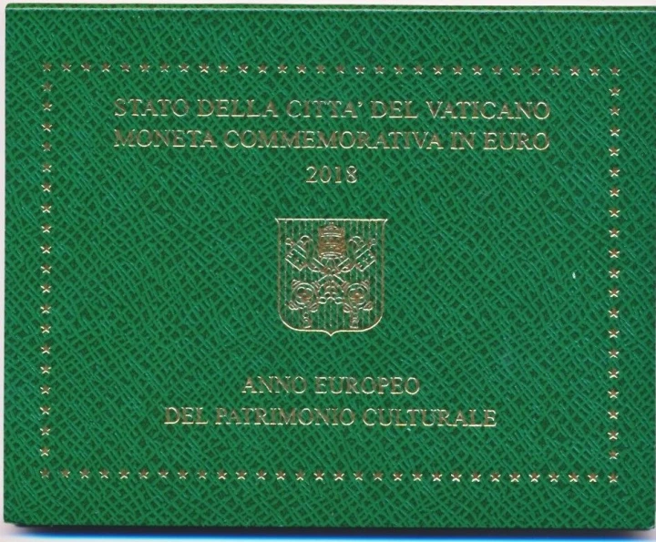2 euro Watykan Kulturowe dziedzictwo 2018