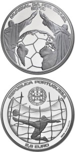 2,5 € Portugalia FIFA Mundial Brazylia 2014