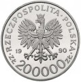 200000 zł Gen. Komorowski Tadeusz "Bór" 1990
