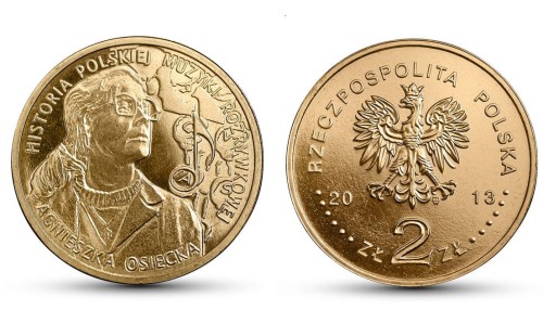 2 zł Agnieszka Osiecka 2013
