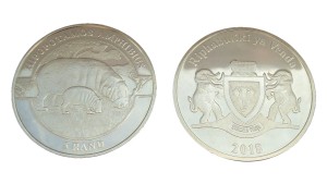 RPA Venda 5 randów Hipopotamy 2018