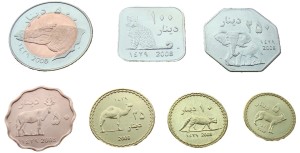 Zestaw menniczy Darfur x 7 bimetal 2008