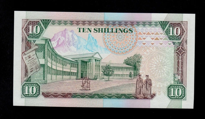 Kenia 10 szylingów Arap Moi 1992 P-24c