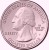 USA 25 c Park George Rogers Clark 2017 nr40 24K Au