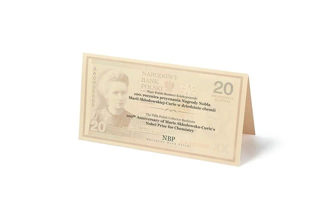 20 zł Maria Skłodowska - Curie 2011 