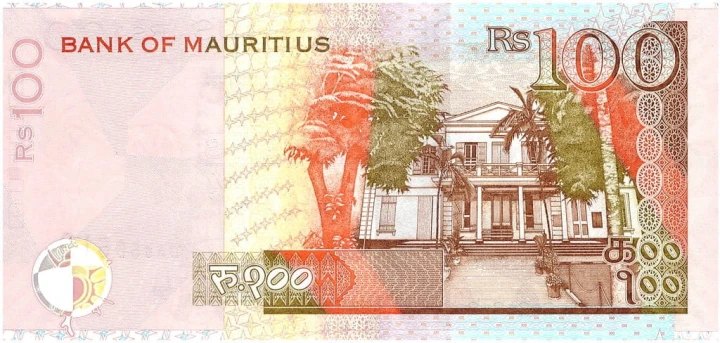 Mauritius 100 rupii Pałac 2013 P-56e