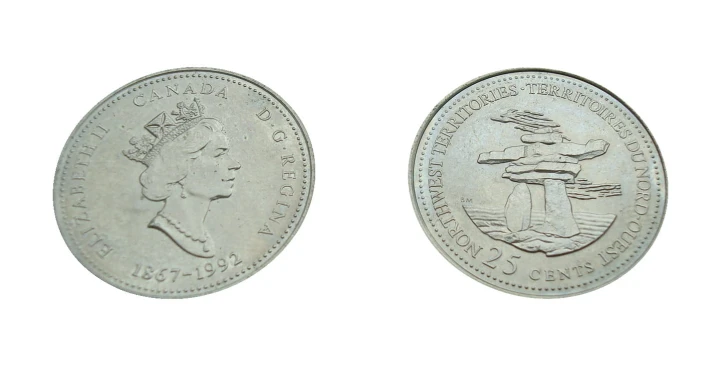 Kanada 25 c Northwest Teritories 1992