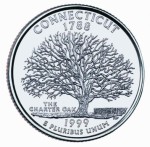 USA 25 c Connecticut 1999