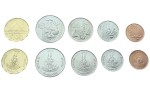 Zestaw menniczy Vanuatu x 5 2015