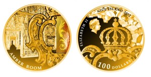 Niue 100 $ Komnata bursztynowa 2012