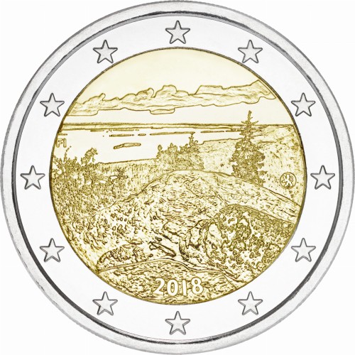 2 euro Finlandia Park Narodowy Koli 2018