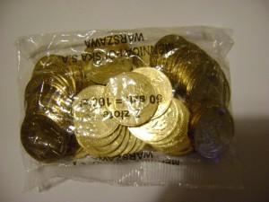 2 zł worek 50 szt. 65. rocznica powstania w getcie warszawskim 2008