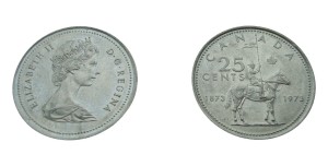 Kanada 25 c Policja konna 1973