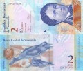 Wenezuela 2 Bolivares Delfiny 2012