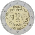 2 € Niemcy Traktat Elizejski 2013