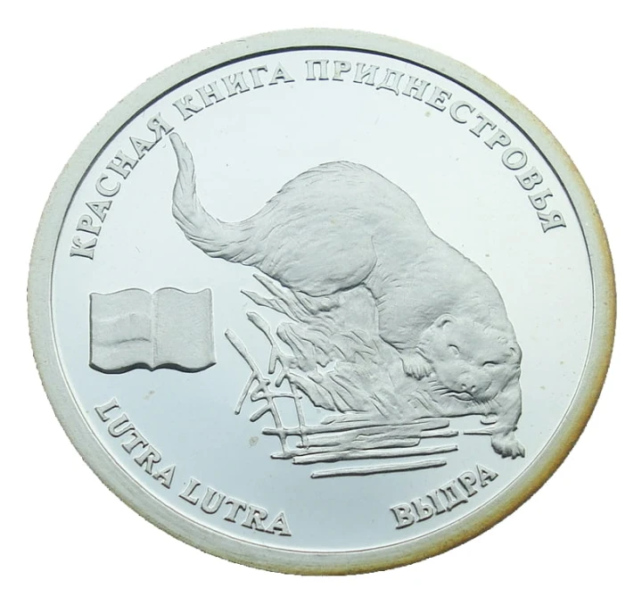 Naddniestrze 10 rubli Wydra 2008