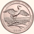 USA 25 c Park Cumberland islands 2018 nr 44 24kAu