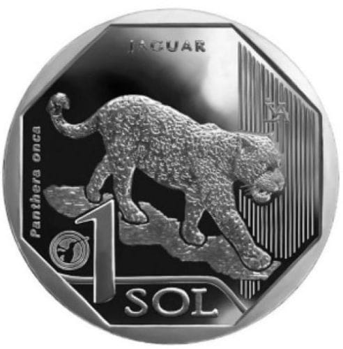 Peru 1 sol Jaguar 2018
