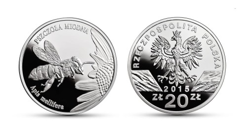 20 zł Pszczoła miodna 2015