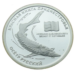 Naddniestrze 10 rubli Jesiotr 2008