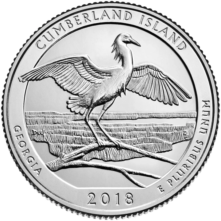 USA 25c Parki narodowe x 5 2018