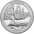 USA 25c Parki narodowe x 5 2018