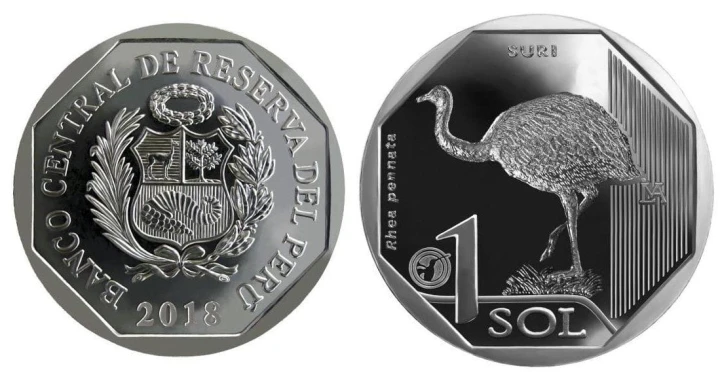 Peru 1 sol Nandu 2018