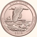 USA 25 c Park Block Island 2018 nr 45 24kAu