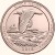 USA 25 c Park Block Island 2018 nr 45 24kAu