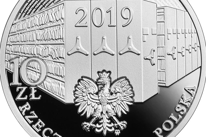10 zł 100. rocznica podpisania Dekretu o archiwach państwowych 2019