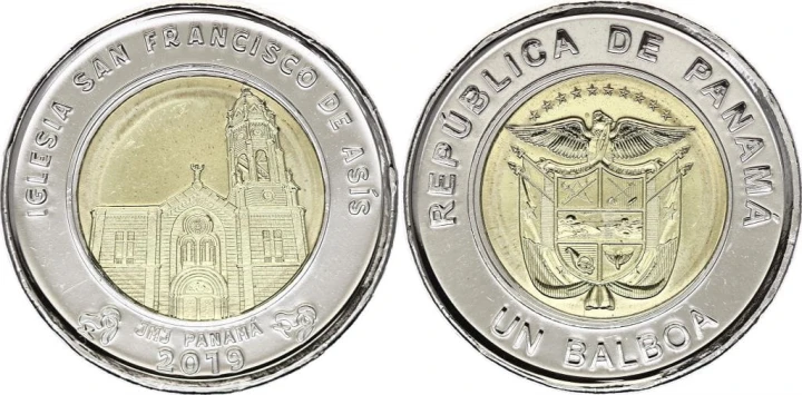 Panama 1 balboa Kościół San Francisco de Asis 2019 nr5